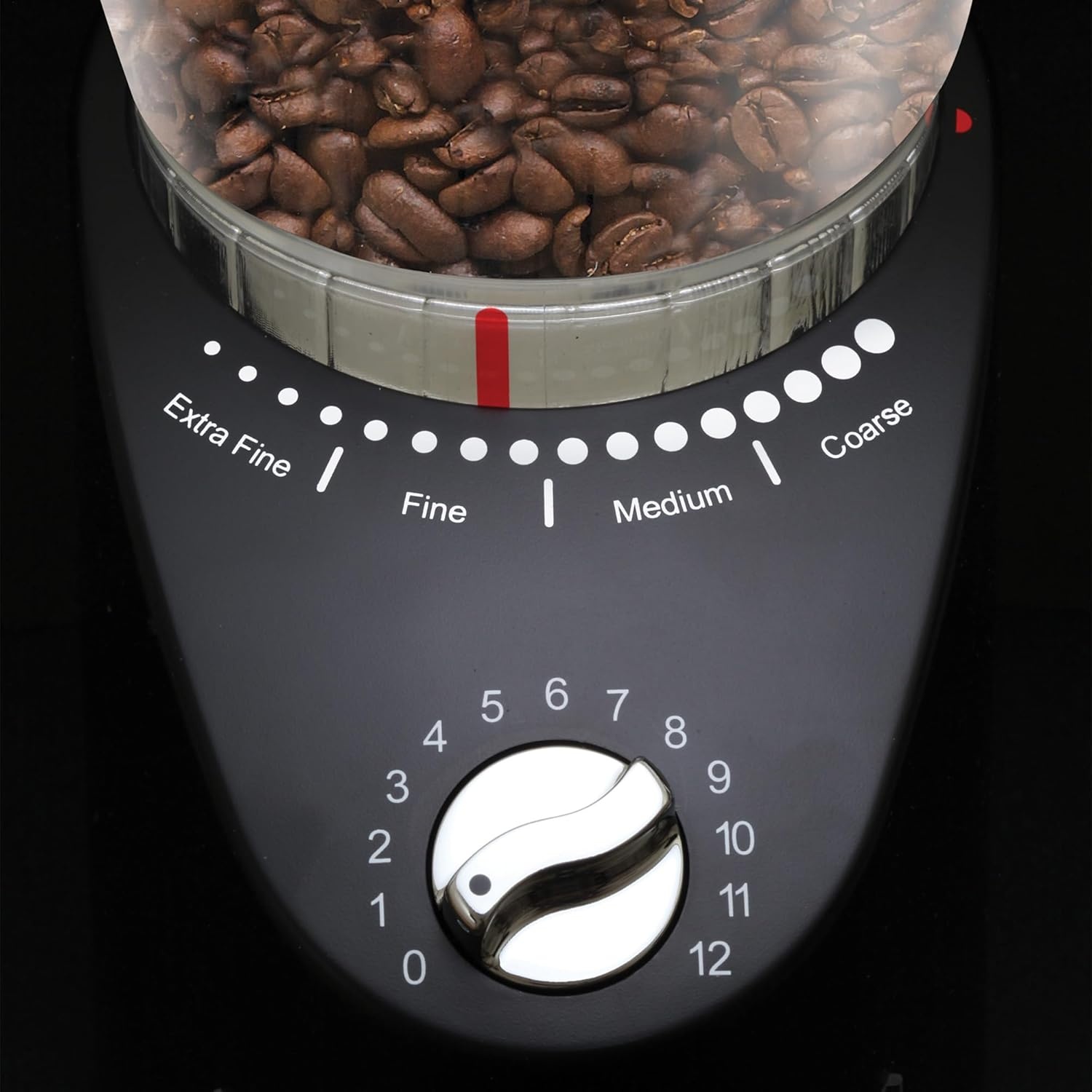 image:imageCapresso Infinity Plus Conical Burr Grinder BlackBlack