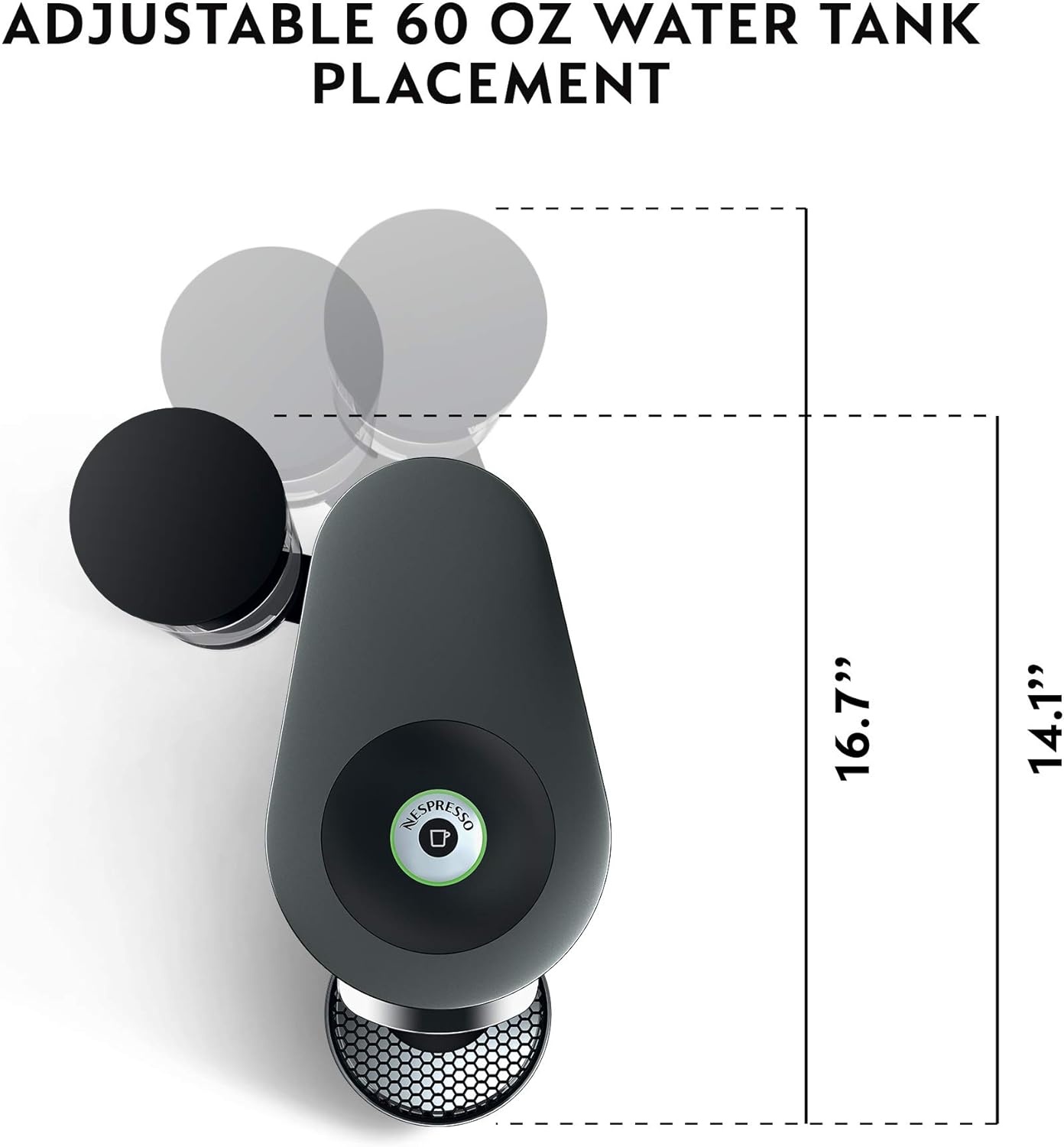 image:imageDeLonghi Nespresso Vertuo Plus Coffee and Espresso Maker by DeLonghi Titan
