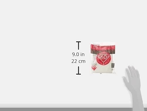 image:imageHario V60 Paper Coffee Filter Size 02 White 40ct BoxWhite