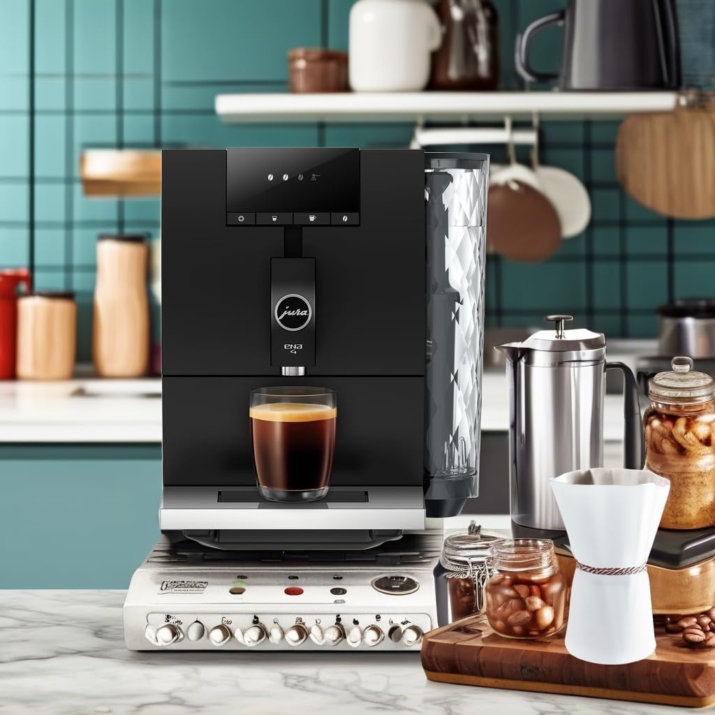 image:imageJura ENA 4 Full Nordic White Automatic Coffee MachineFull Metropolitan Black