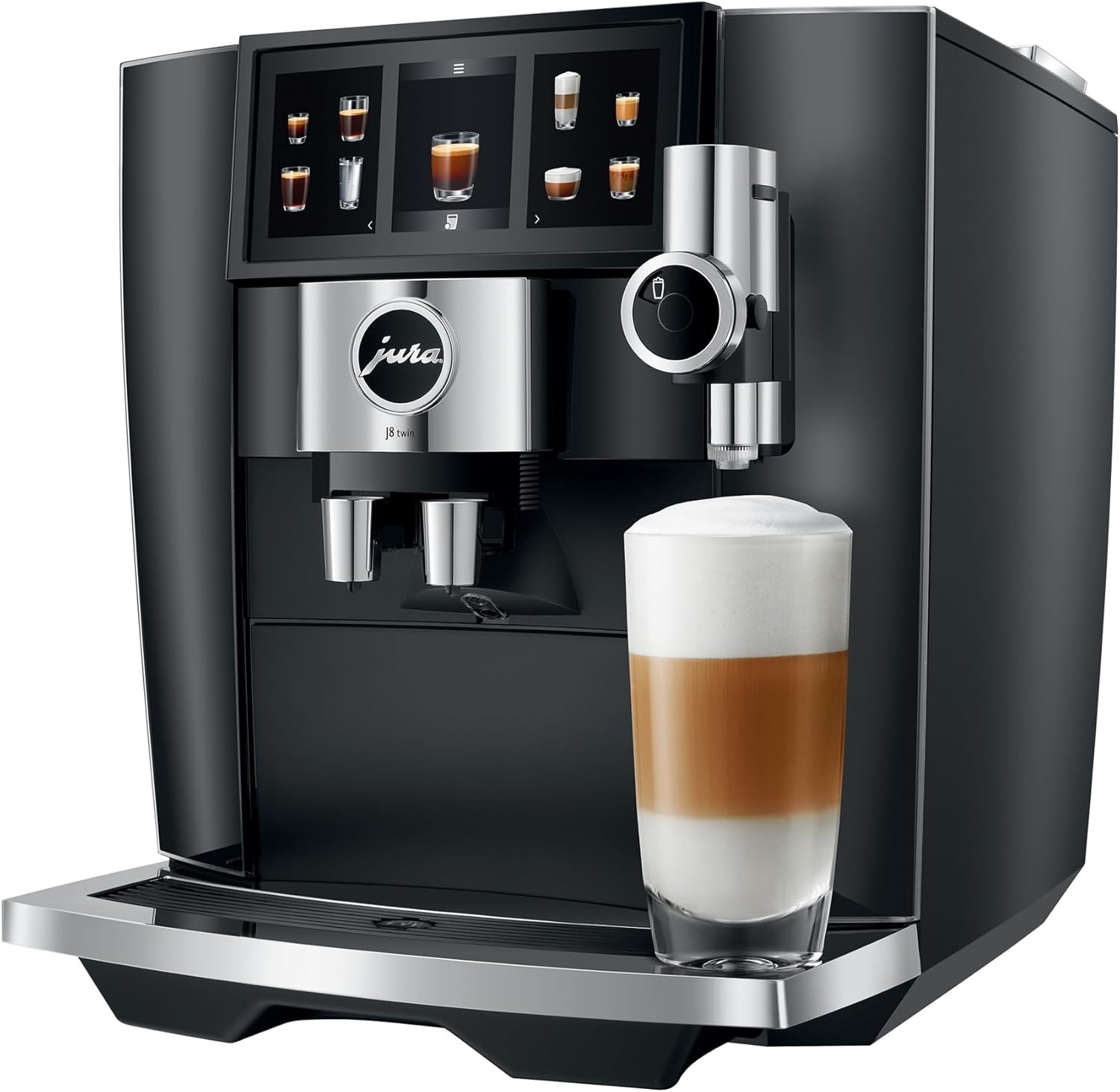 image:imageJura J8 twin Diamond Black 15658 Automatic Coffee Machine