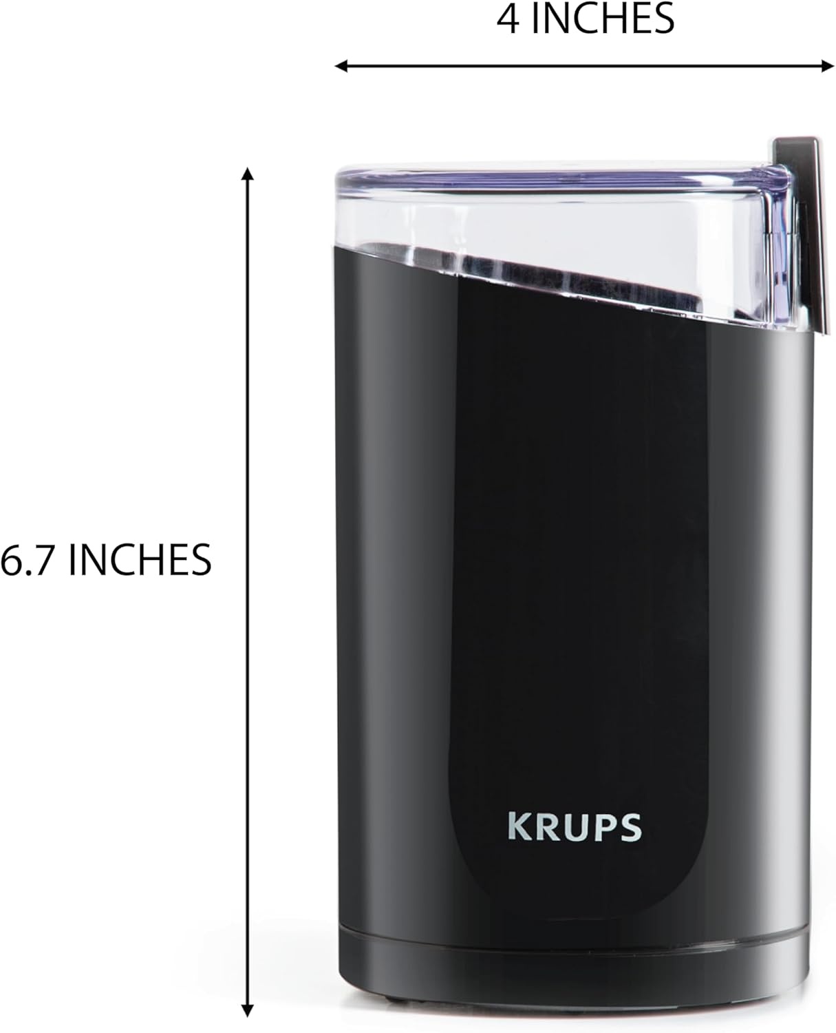image:imageKRUPS Precision Electric Coffee Grinders 3 oz Capacity 200W Motor Stainless Steel Blades for Uniform Grinding of Beans Herb and Nuts Coffee and Spice Grinder Electric BlackBlack