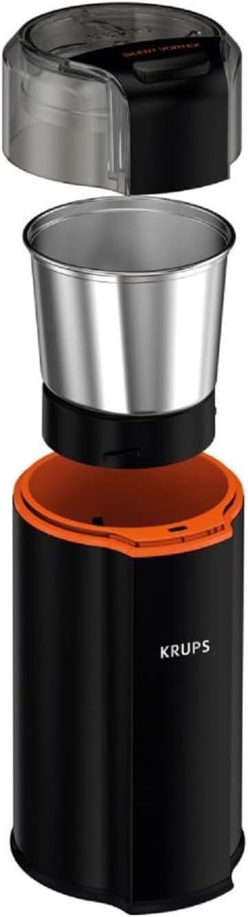 image:imageKRUPS Precision Electric Coffee Grinders 3 oz Capacity 200W Motor Stainless Steel Blades for Uniform Grinding of Beans Herb and Nuts Coffee and Spice Grinder Electric BlackBlack