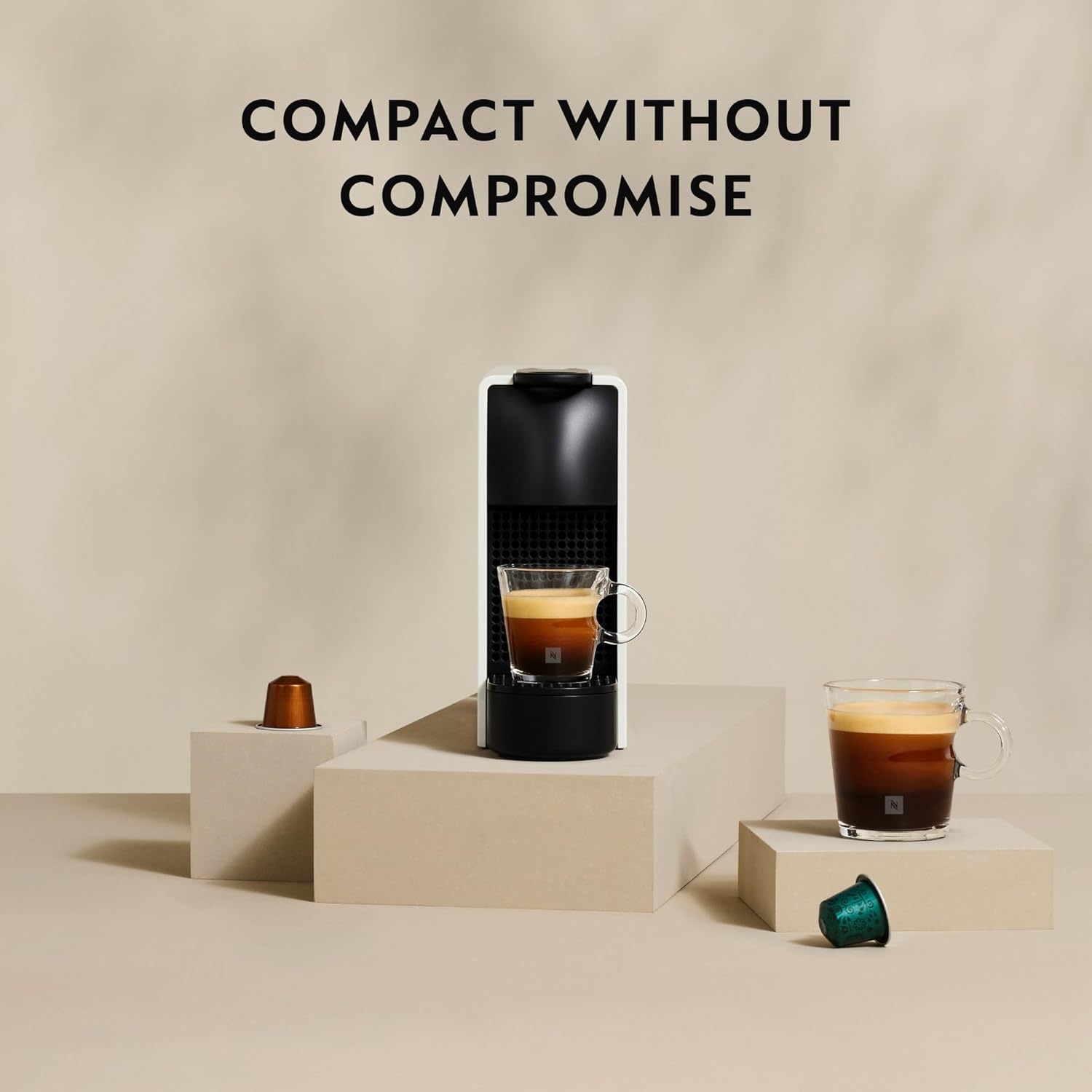 image:imageNespresso Essenza Mini Espresso Machine by Breville with Milk Frother203 fl oz Piano Black