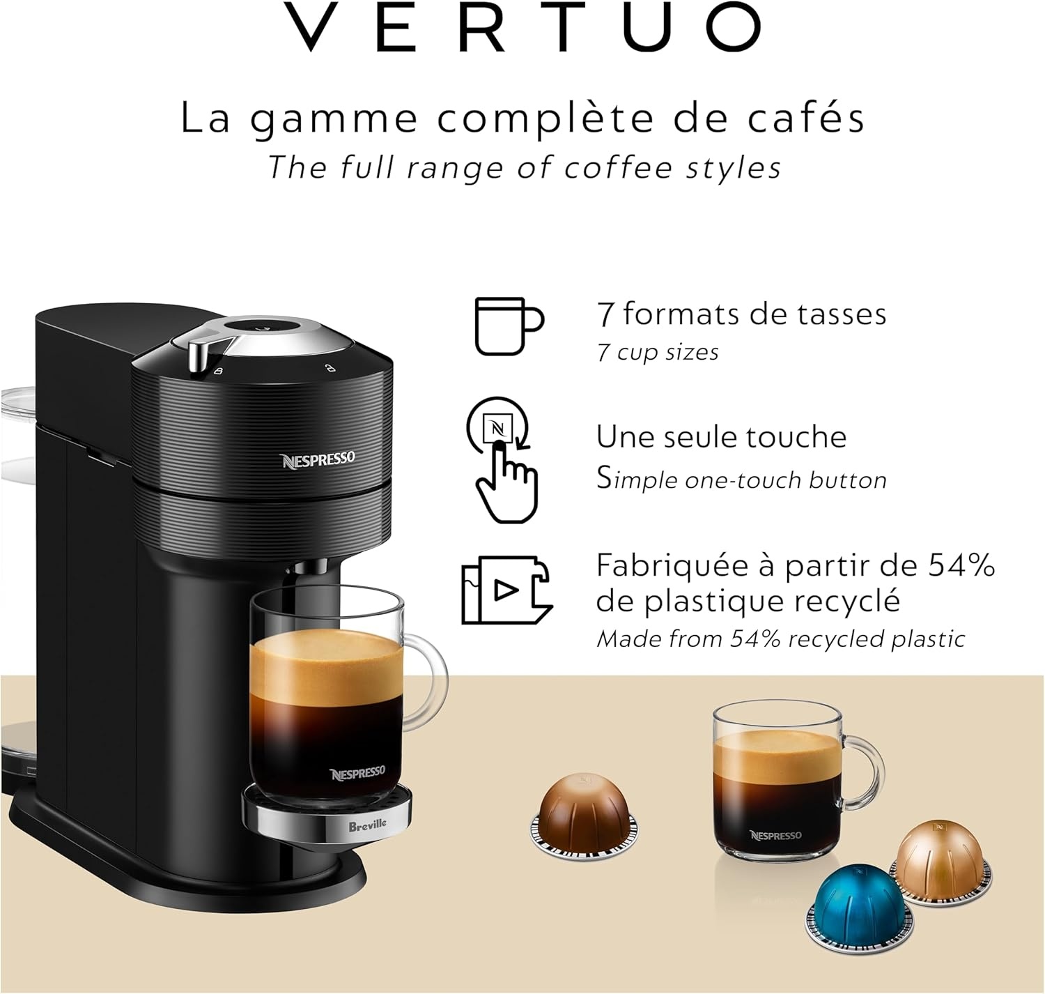 image:imageNespresso Vertuo Next by Breville Black