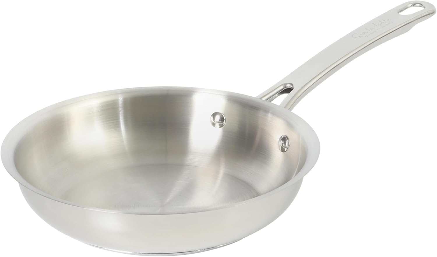 image:imageSur La Table Kitchen Essentials Chefs Deck 3Piece 53Quart Stainless Steel Dutch Oven with Steamer Insert amp Glass Lid Induction Ready TriPly Base Polished Finish amp Hollow StayCool HandlesStainless Steel