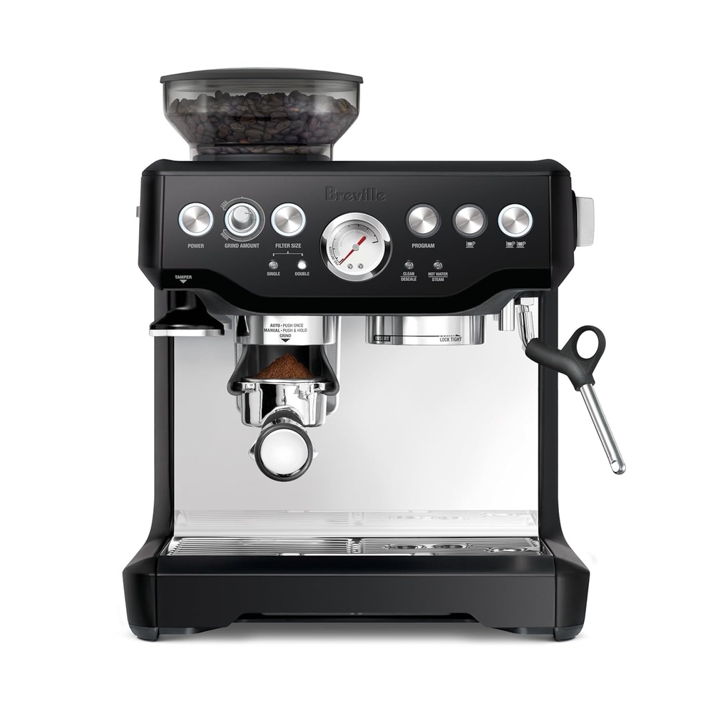 image:imageBreville Barista Express Espresso Machine BES870XL Brushed Stainless SteelBlack Truffle