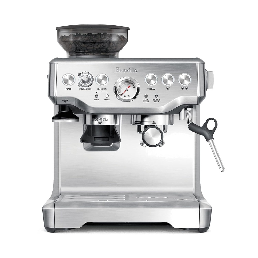 image:imageBreville Barista Express Espresso Machine BES870XL Brushed Stainless SteelBrushed Stainless Steel