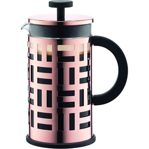 image:imageBodum 34oz Pour Over Coffee Maker HighHeat Borosilicate Glass with Reusable Stainless Steel Filter and Double Wall Cork Grip  Made in PortugalCopper