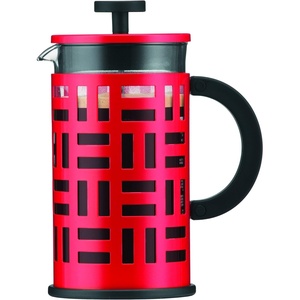image:imageBodum 34oz Pour Over Coffee Maker HighHeat Borosilicate Glass with Reusable Stainless Steel Filter and Double Wall Cork Grip  Made in PortugalRed
