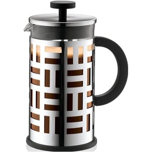 image:imageBodum 34oz Pour Over Coffee Maker HighHeat Borosilicate Glass with Reusable Stainless Steel Filter and Double Wall Cork Grip  Made in PortugalShiny