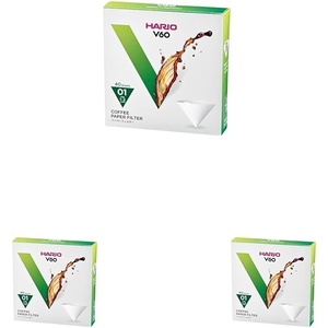 image:imageHario V60 Paper Coffee Filter Size 02 White 40ct BoxWhite