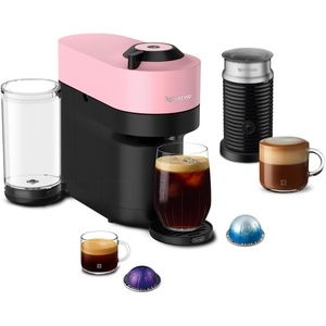 image:imageNespresso LimitedEdition Vertuo Pop Coffee and Espresso Maker by DeLonghi Pastel YellowCandy Pink
