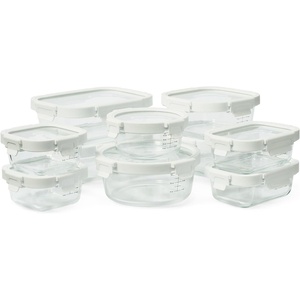 image:imageSur La Table Glass Storage Containers 20Piece Set Clear