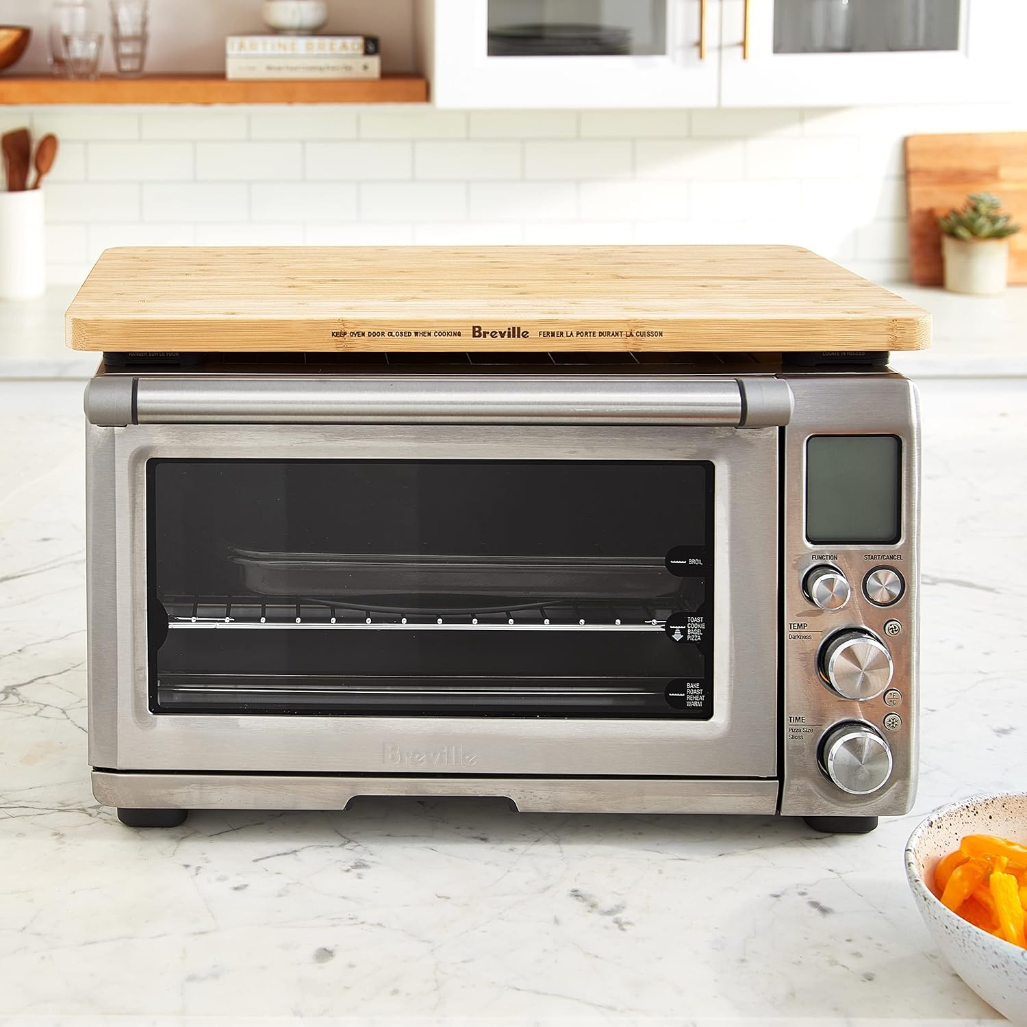 image:imageBreville Bamboo Cutting Board for Smart Oven Air Fryer Pro BOV900 and BOV950