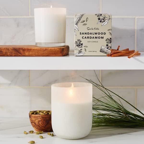 image:imageSur La Table Sandalwood Cardamom Candle White
