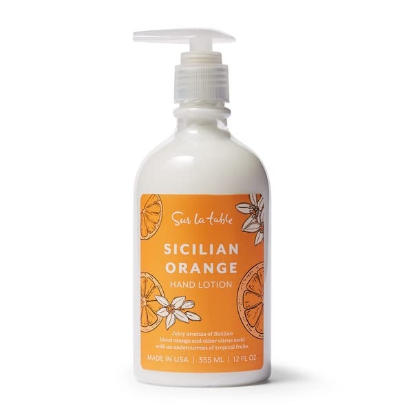 image:imageSur La Table Sicilian Orange Hand Lotion 12 oz White