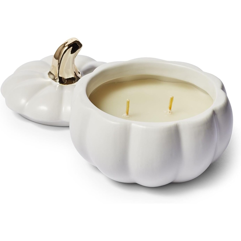 image:imageSur La Table Figural Pumpkin Spice Candle White