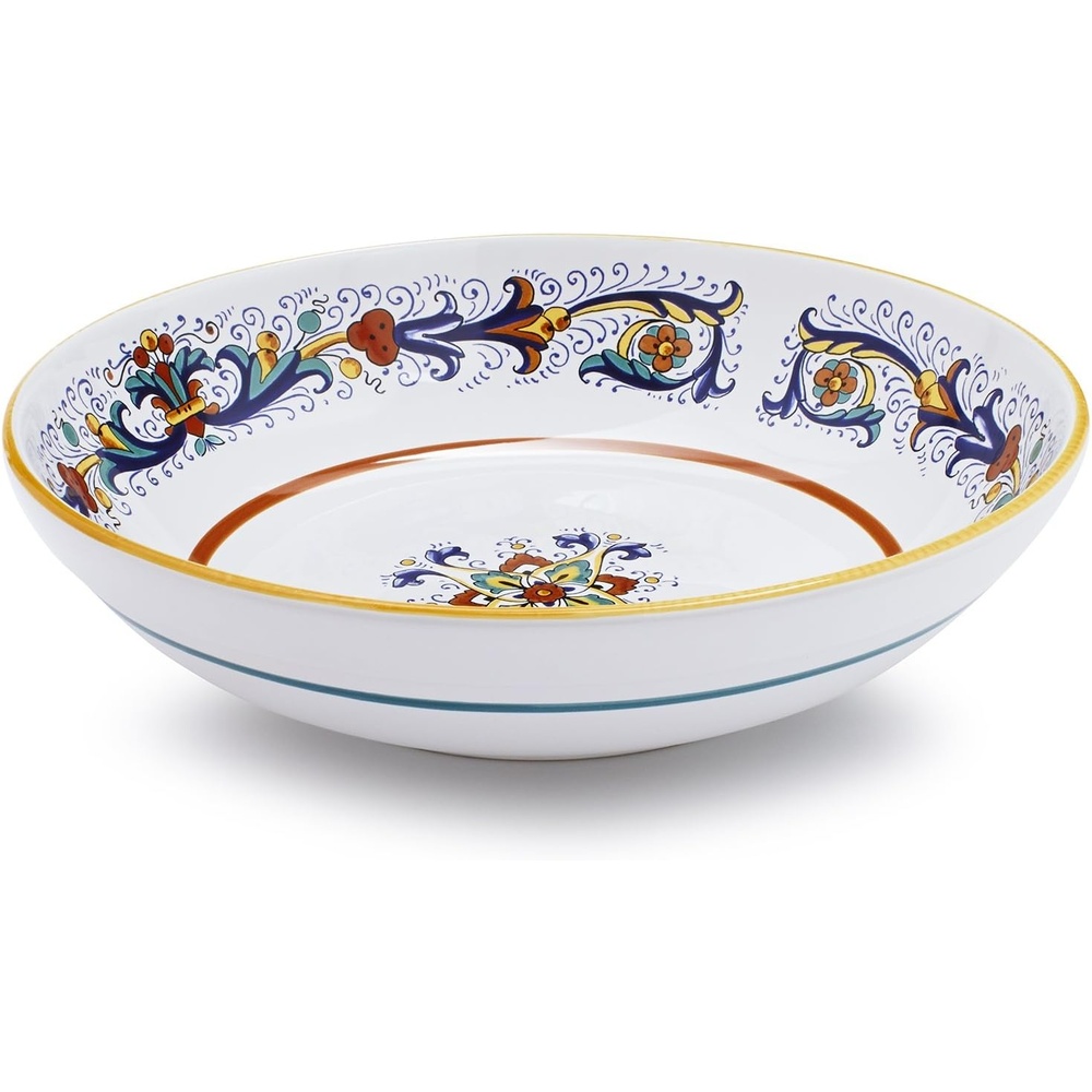 image:imageSur La Table Nova Deruta Large Oval Bowl 13 White
