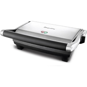 image:imageBreville BSG520XL Panini Duo Nonstick Sandwich Maker Press 2 Slice Brushed Stainless Steel