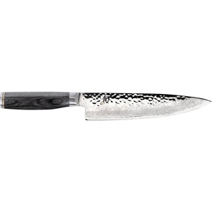 image:imageShun Premier Blonde 8 Chefs Knife Handcrafted Japanese Kitchen Knife for Professional and Home Chefs VGMAX Core with Damascus Stainless Steel Cladding Pakkawood HandleGray