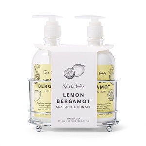 image:imageSur La Table Lemon Bergamot Soap amp Lotion Caddy Set