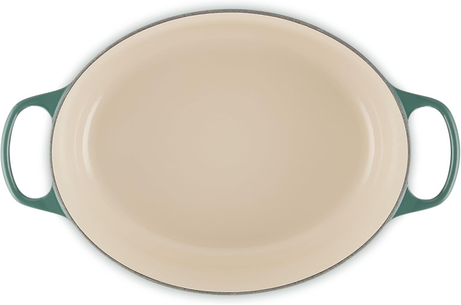 image:imageLe Creuset Enameled Cast Iron Signature Oval Dutch Oven 8 qt WhiteArtichaut