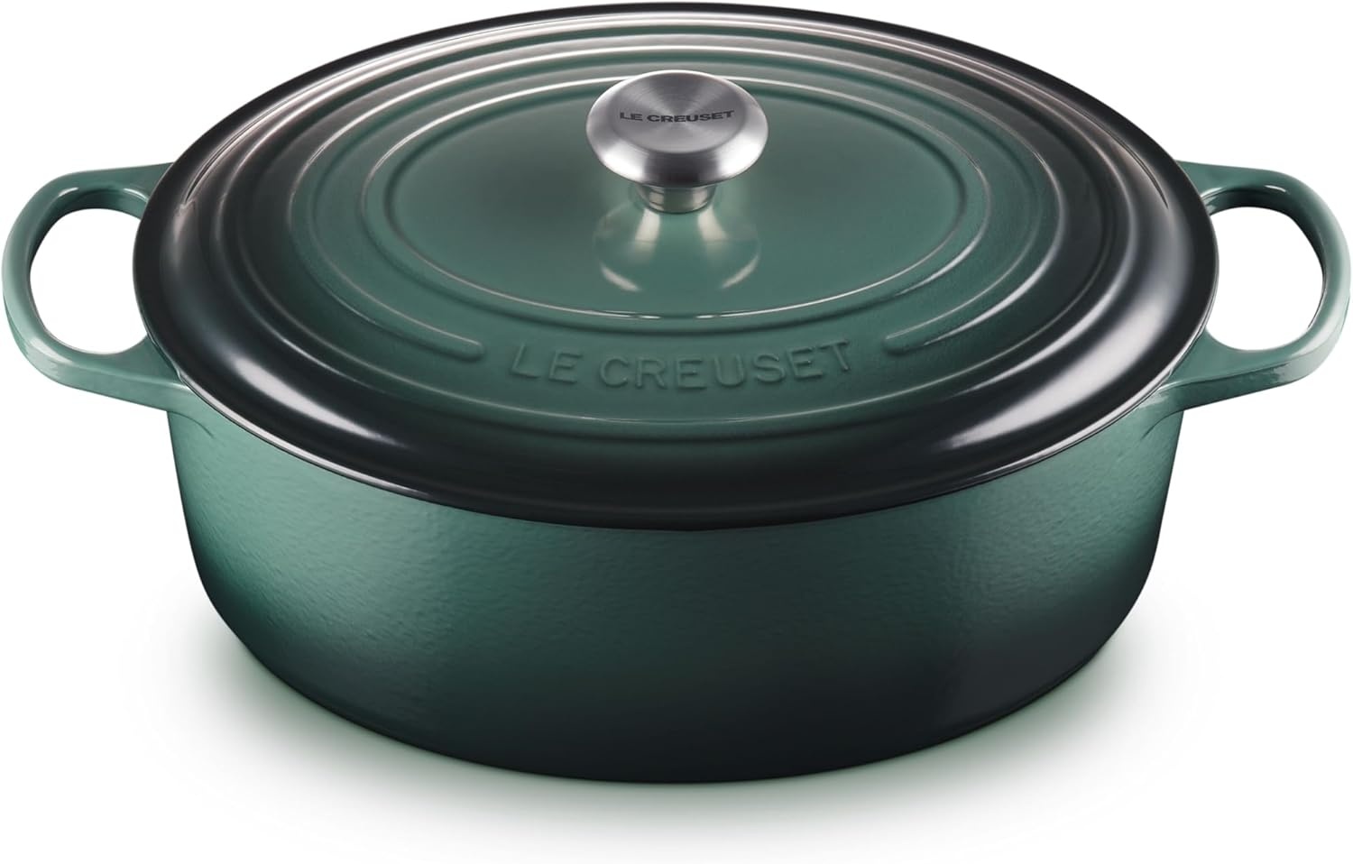 image:imageLe Creuset Enameled Cast Iron Signature Oval Dutch Oven 8 qt WhiteArtichaut