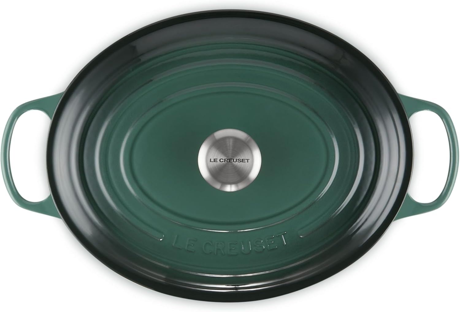 image:imageLe Creuset Enameled Cast Iron Signature Oval Dutch Oven 8 qt WhiteArtichaut