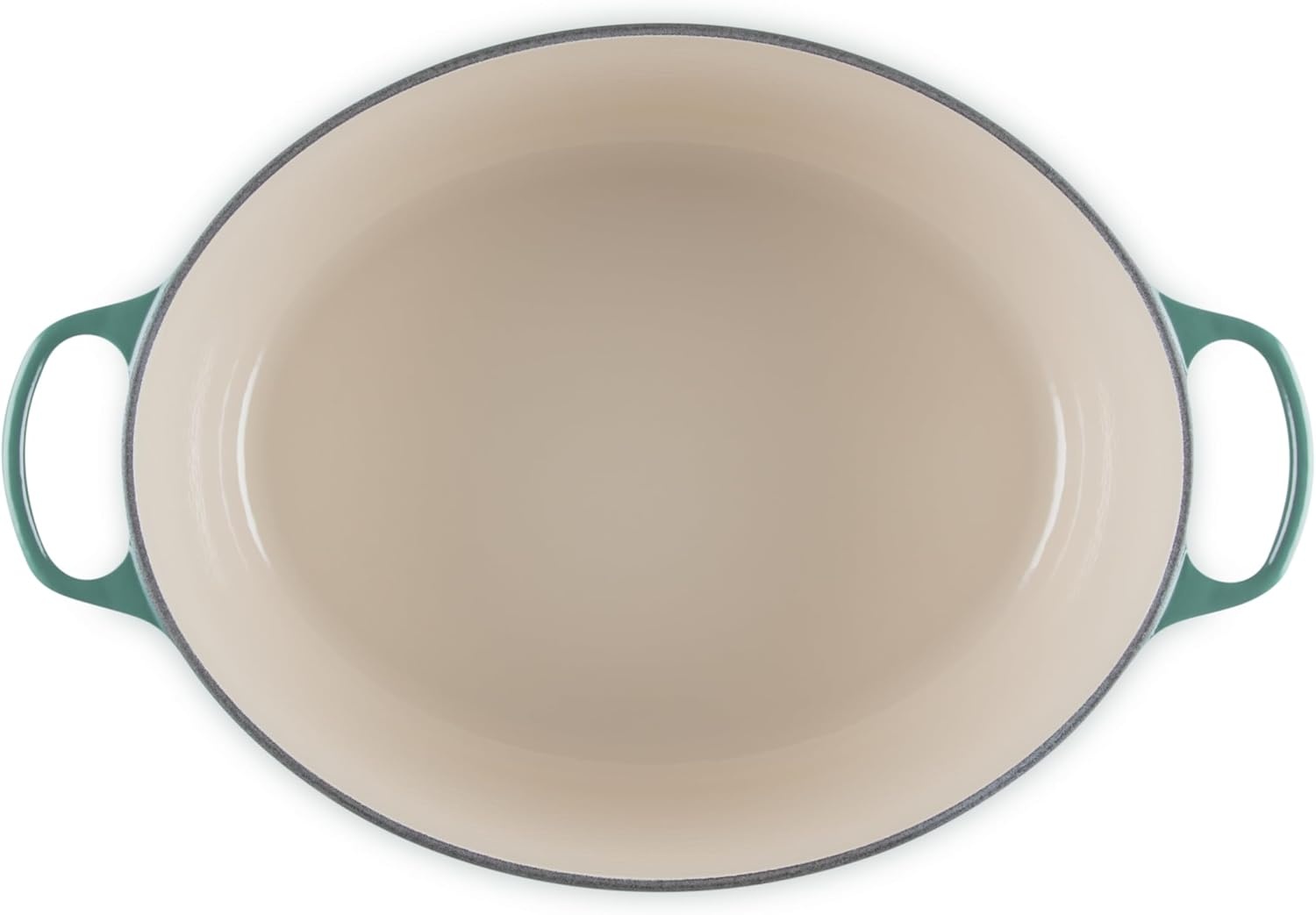 image:imageLe Creuset Enameled Cast Iron Signature Oval Dutch Oven 8 qt WhiteArtichaut