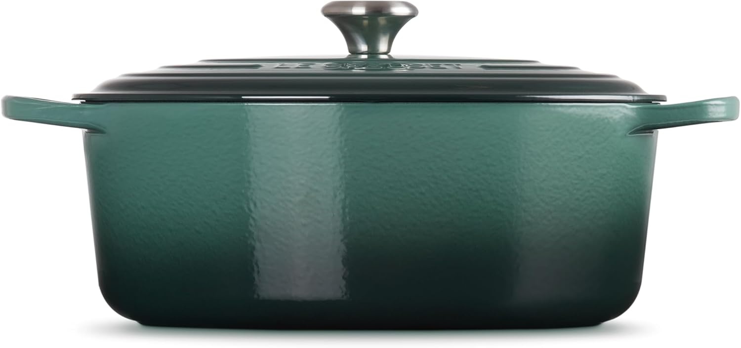 image:imageLe Creuset Enameled Cast Iron Signature Oval Dutch Oven 8 qt WhiteArtichaut