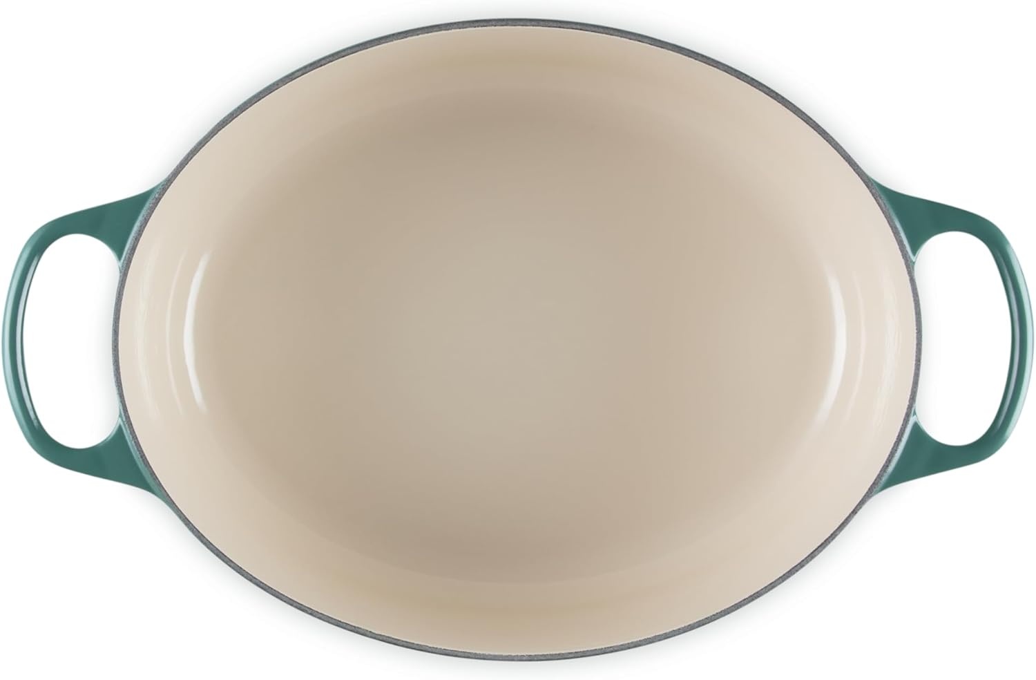 image:imageLe Creuset Enameled Cast Iron Signature Oval Dutch Oven 8 qt WhiteArtichaut