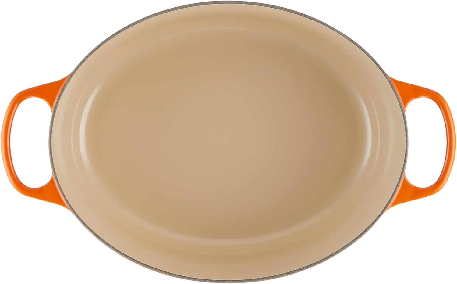 image:imageLe Creuset Enameled Cast Iron Signature Oval Dutch Oven 8 qt WhiteFlame