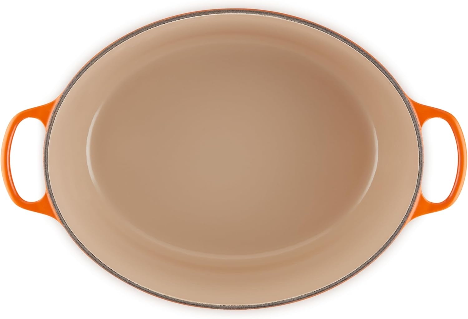 image:imageLe Creuset Enameled Cast Iron Signature Oval Dutch Oven 8 qt WhiteFlame
