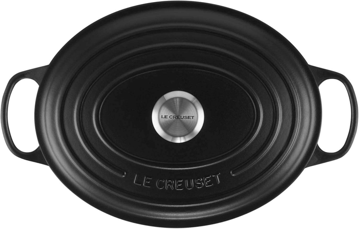 image:imageLe Creuset Enameled Cast Iron Signature Oval Dutch Oven 8 qt WhiteLicorice