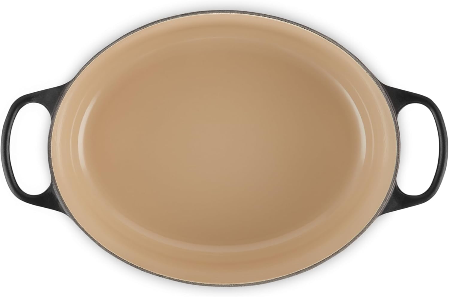 image:imageLe Creuset Enameled Cast Iron Signature Oval Dutch Oven 8 qt WhiteLicorice