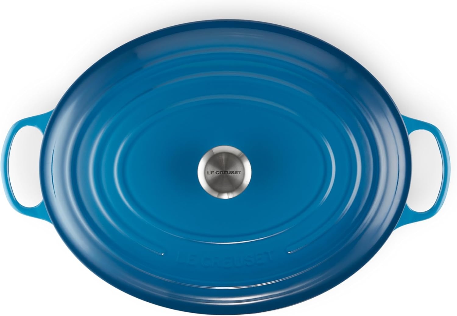 image:imageLe Creuset Enameled Cast Iron Signature Oval Dutch Oven 8 qt WhiteMarseille