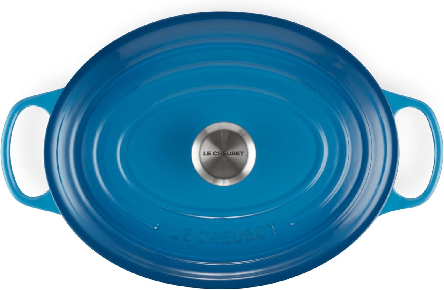 image:imageLe Creuset Enameled Cast Iron Signature Oval Dutch Oven 8 qt WhiteMarseille