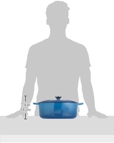 image:imageLe Creuset Enameled Cast Iron Signature Oval Dutch Oven 8 qt WhiteMarseille