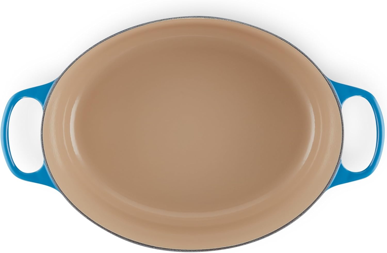 image:imageLe Creuset Enameled Cast Iron Signature Oval Dutch Oven 8 qt WhiteMarseille