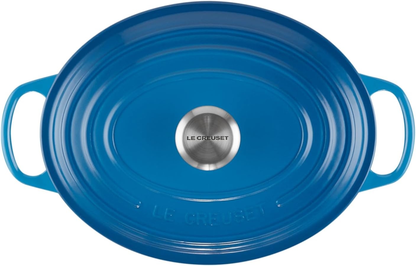 image:imageLe Creuset Enameled Cast Iron Signature Oval Dutch Oven 8 qt WhiteMarseille