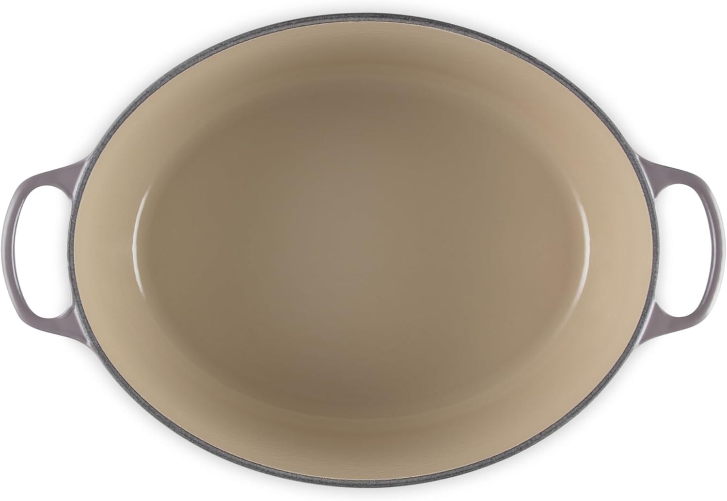 image:imageLe Creuset Enameled Cast Iron Signature Oval Dutch Oven 8 qt WhiteOyster