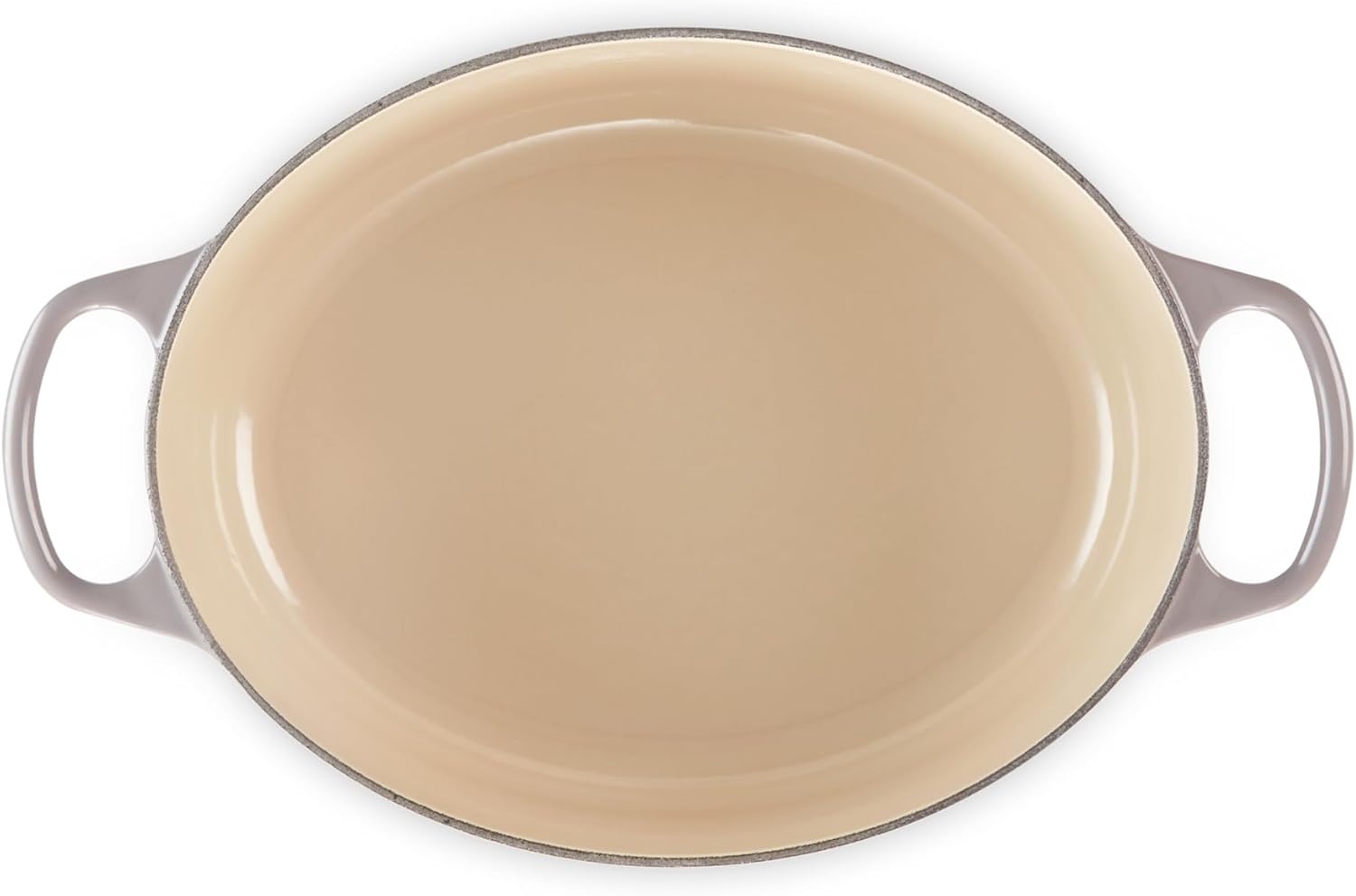 image:imageLe Creuset Enameled Cast Iron Signature Oval Dutch Oven 8 qt WhiteOyster