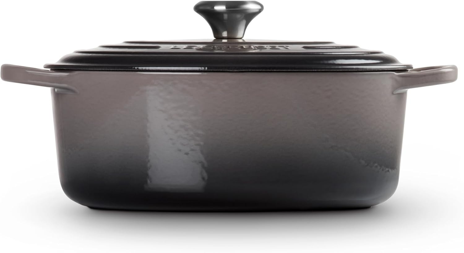 image:imageLe Creuset Enameled Cast Iron Signature Oval Dutch Oven 8 qt WhiteOyster