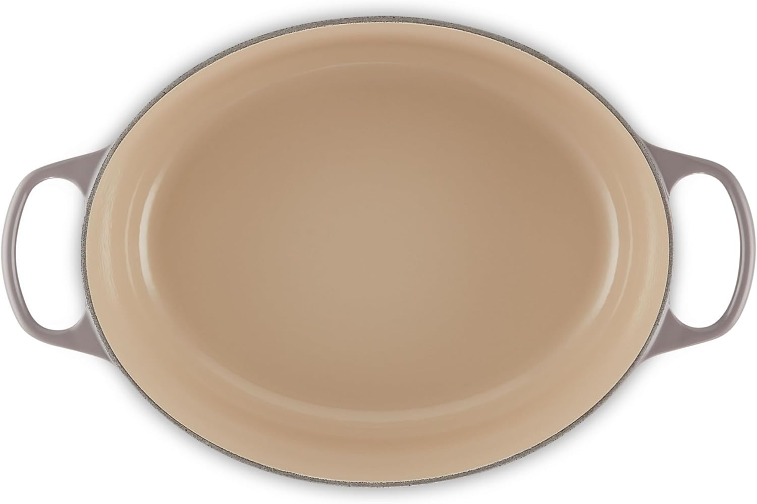 image:imageLe Creuset Enameled Cast Iron Signature Oval Dutch Oven 8 qt WhiteOyster