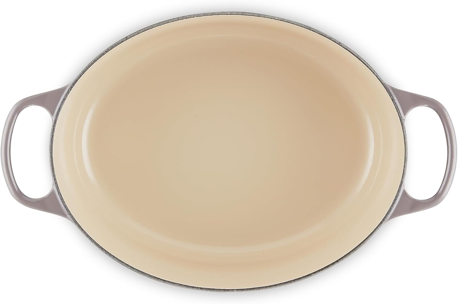 image:imageLe Creuset Enameled Cast Iron Signature Oval Dutch Oven 8 qt WhiteOyster