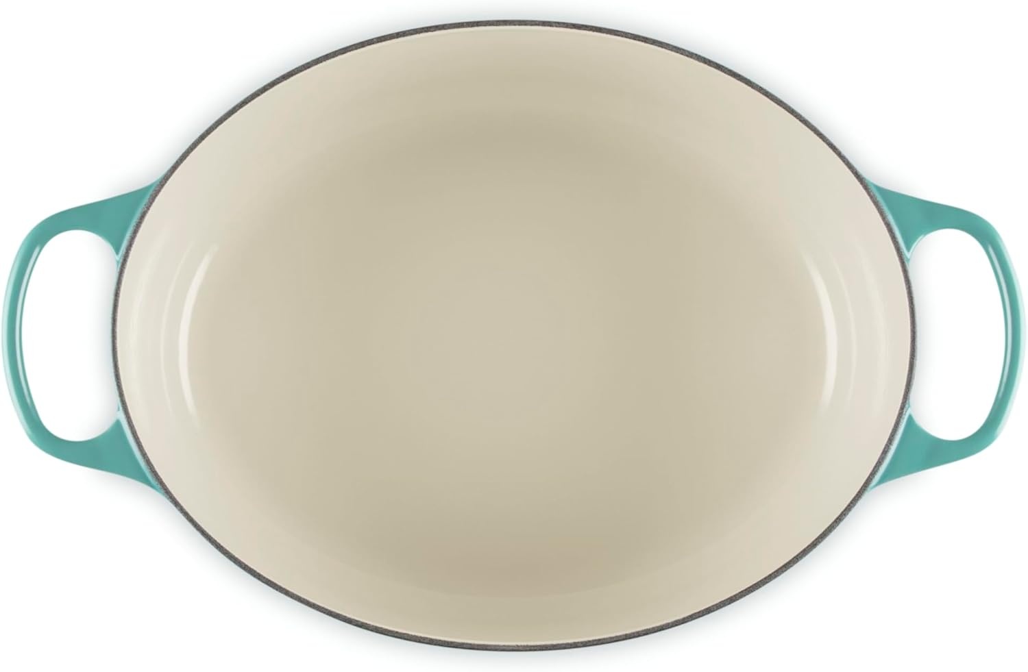 image:imageLe Creuset Enameled Cast Iron Signature Oval Dutch Oven 8 qt WhiteRiviera
