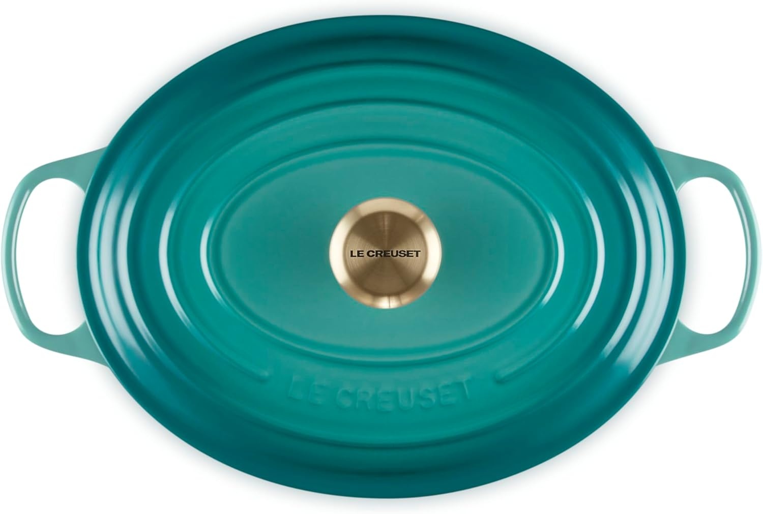 image:imageLe Creuset Enameled Cast Iron Signature Oval Dutch Oven 8 qt WhiteRiviera