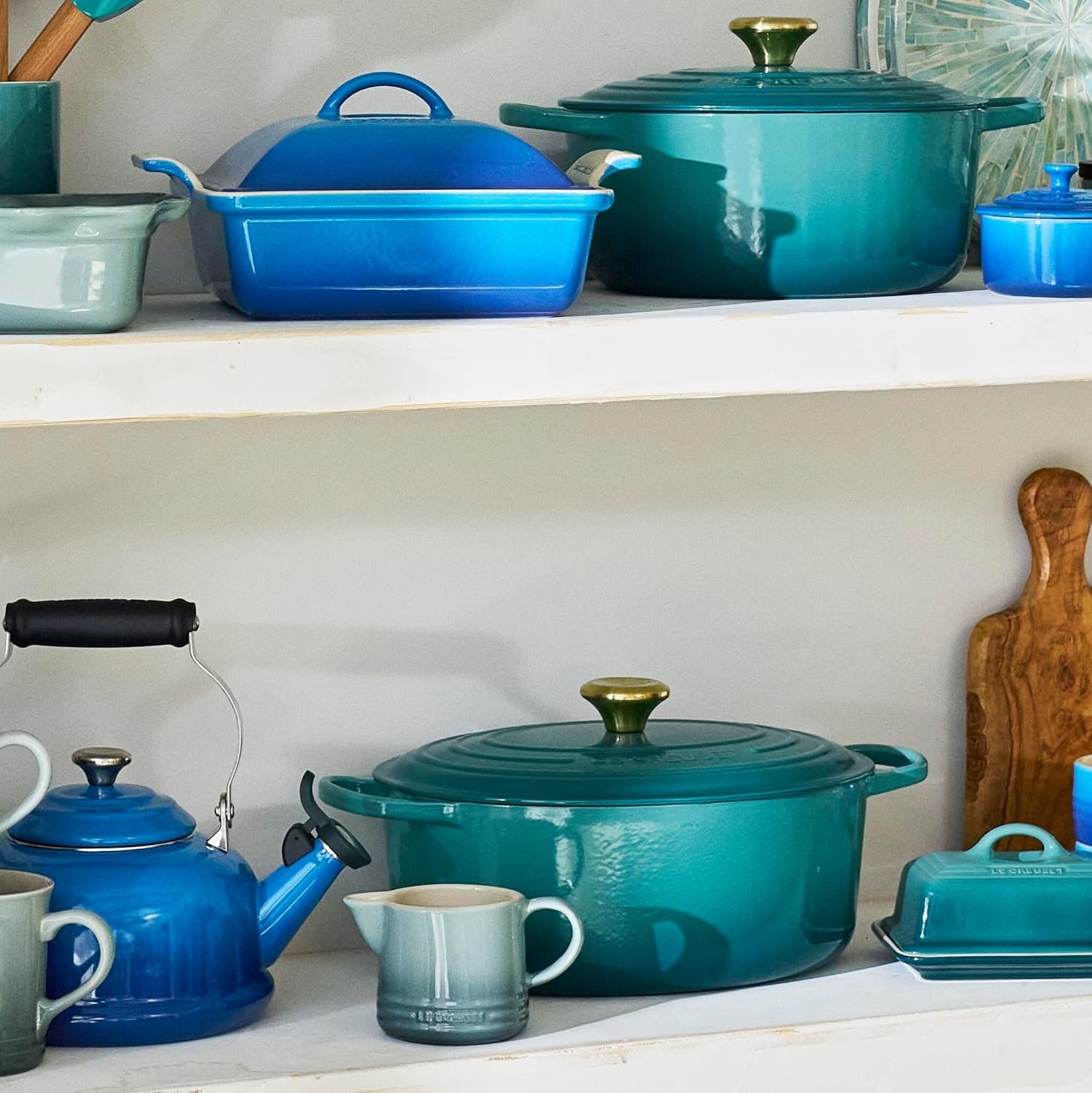 image:imageLe Creuset Enameled Cast Iron Signature Oval Dutch Oven 8 qt WhiteRiviera