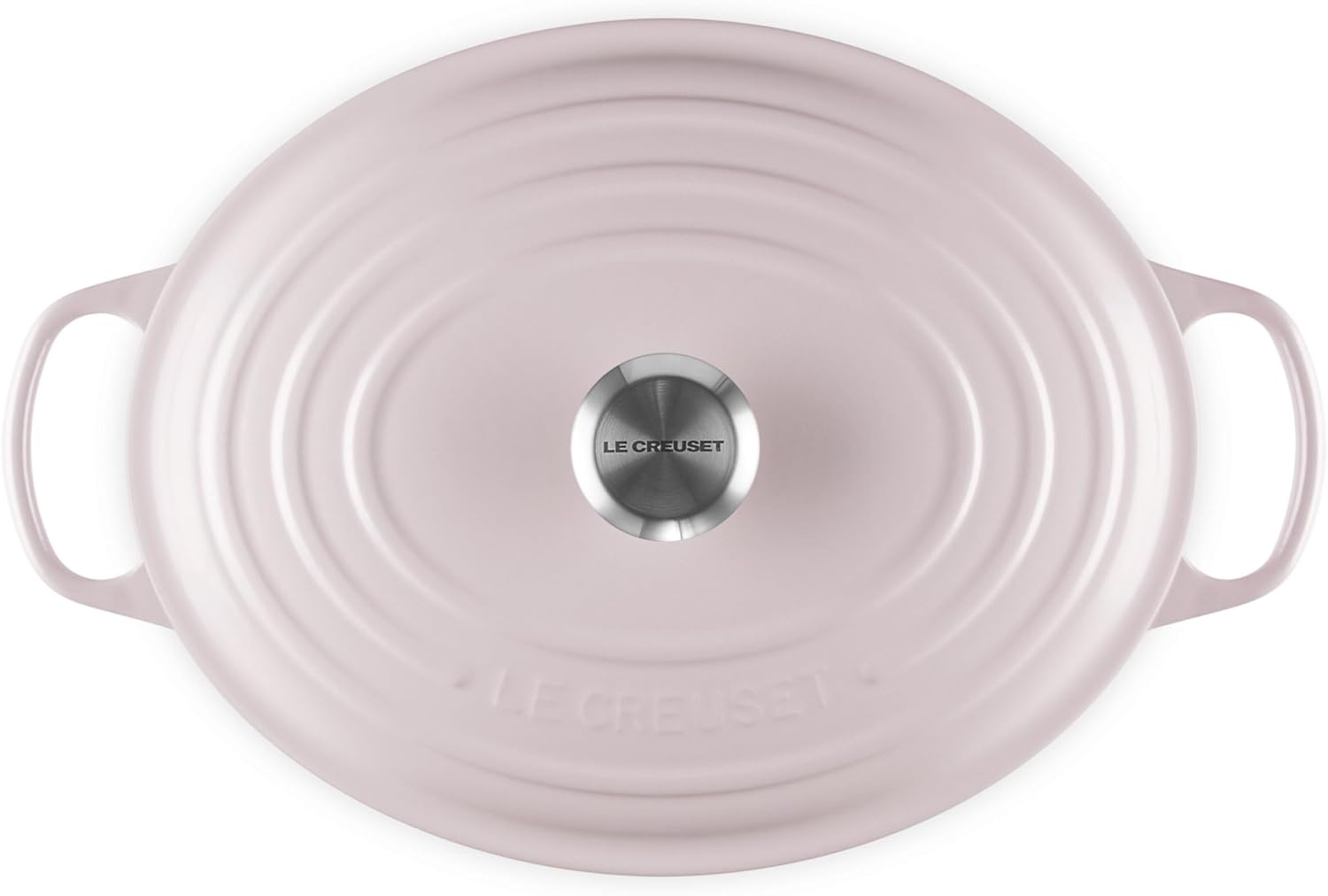 image:imageLe Creuset Enameled Cast Iron Signature Oval Dutch Oven 8 qt WhiteShallot